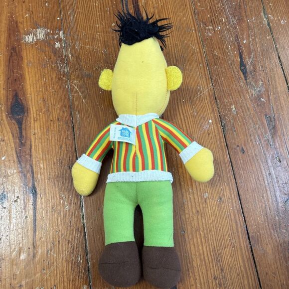 Vintage 1980s Hasbro Sesame Street "Bert" Plush Doll Stuffed Muppet 12” - Picture 2 of 4